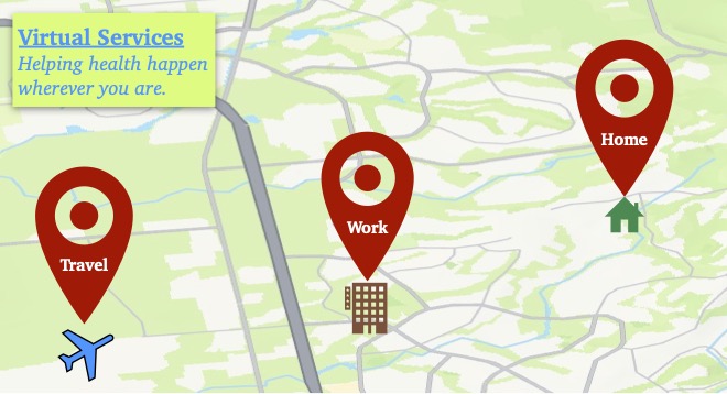Virtual Services, help you get healthy wherever you are