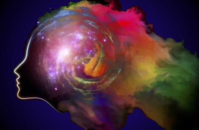 cosmic brain depiction